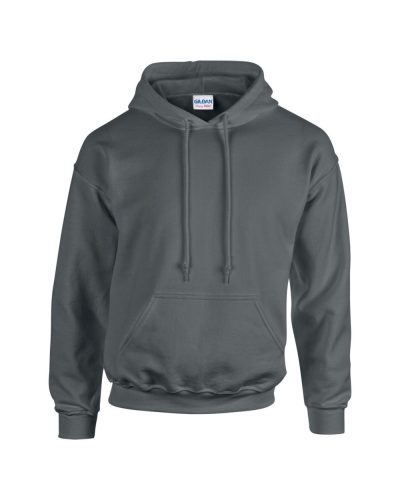 Gildan GI18500 unisex kapucnis pulóver - charcoal szín