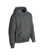 Gildan GI18500 unisex kapucnis pulóver - charcoal szín