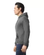 Gildan GI18500 unisex kapucnis pulóver - charcoal szín