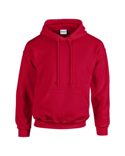 Gildan GI18500 unisex kapucnis pulóver - cherry red szín