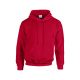 Gildan GI18500 unisex kapucnis pulóver - cherry red szín