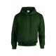 Gildan GI18500 unisex kapucnis pulóver - forest green szín