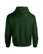 Gildan GI18500 unisex kapucnis pulóver - forest green szín