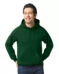 Gildan GI18500 unisex kapucnis pulóver - forest green szín