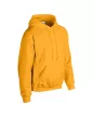 Gildan GI18500 unisex kapucnis pulóver - gold szín