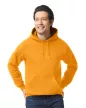 Gildan GI18500 unisex kapucnis pulóver - gold szín