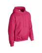 Gildan GI18500 unisex kapucnis pulóver - heliconia szín