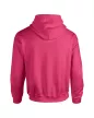 Gildan GI18500 unisex kapucnis pulóver - heliconia szín