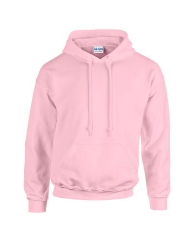 Gildan GI18500 unisex kapucnis pulóver - light pink szín