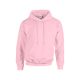 Gildan GI18500 unisex kapucnis pulóver - light pink szín