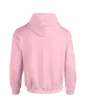 Gildan GI18500 unisex kapucnis pulóver - light pink szín