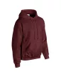 Gildan GI18500 unisex kapucnis pulóver - maroon szín