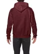 Gildan GI18500 unisex kapucnis pulóver - maroon szín