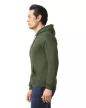 Gildan GI18500 unisex kapucnis pulóver - military green szín