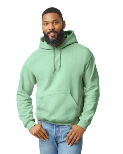 Gildan GI18500 unisex kapucnis pulóver - mint green szín