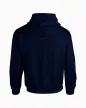Gildan GI18500 unisex kapucnis pulóver - navy szín