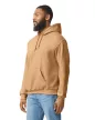 Gildan GI18500 unisex kapucnis pulóver - old gold szín