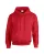 Gildan GI18500 unisex kapucnis pulóver - red szín