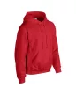 Gildan GI18500 unisex kapucnis pulóver - red szín