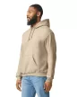 Gildan GI18500 unisex kapucnis pulóver - sand szín