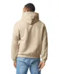 Gildan GI18500 unisex kapucnis pulóver - sand szín