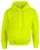Gildan GI18500 unisex kapucnis pulóver - safety green szín