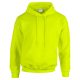 Gildan GI18500 unisex kapucnis pulóver - safety green szín