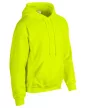 Gildan GI18500 unisex kapucnis pulóver - safety green szín