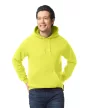 Gildan GI18500 unisex kapucnis pulóver - safety green szín