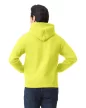Gildan GI18500 unisex kapucnis pulóver - safety green szín