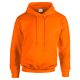 Gildan GI18500 unisex kapucnis pulóver - safety orange szín