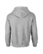 Gildan GI18500 unisex kapucnis pulóver - sport grey szín