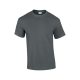 Gildan GI2000 unisex rövid ujjú felnőtt póló - charcoal szín