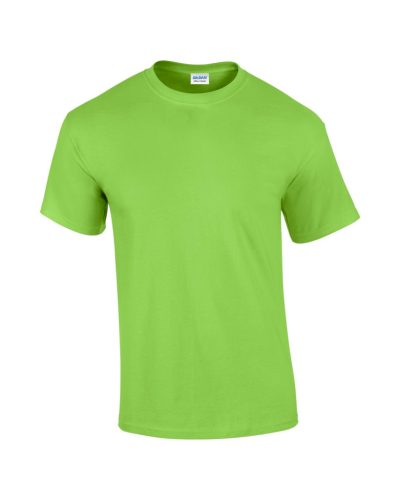 Gildan GI2000 unisex rövid ujjú felnőtt póló - lime szín