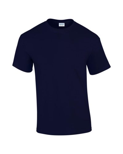 Gildan GI2000 unisex rövid ujjú felnőtt póló - navy szín