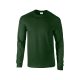 Gildan GI2400 unisex kereknyakú pulóver - forest green szín