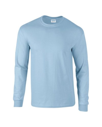 Gildan GI2400 unisex kereknyakú pulóver - light blue szín