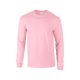 Gildan GI2400 unisex kereknyakú pulóver - light pink szín