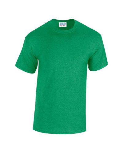 Gildan GI5000 unisex kereknyakú rövid ujjú póló - antique irish green szín