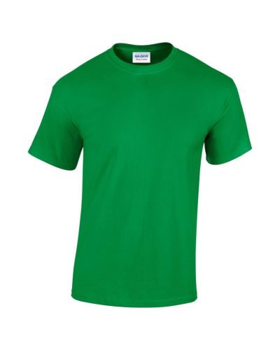 Gildan GI5000 unisex kereknyakú rövid ujjú póló - irish green szín