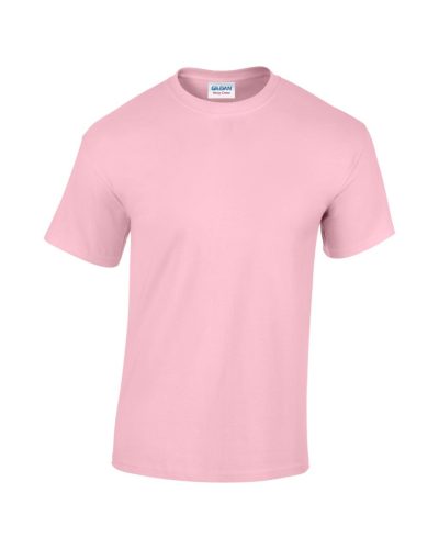 Gildan GI5000 unisex kereknyakú rövid ujjú póló - light pink szín