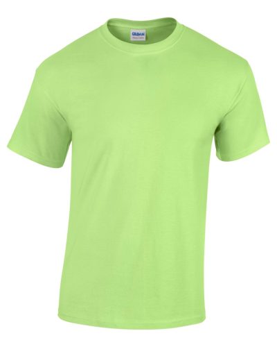 Gildan GI5000 unisex kereknyakú rövid ujjú póló - mint green szín