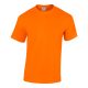 Gildan GI5000 unisex kereknyakú rövid ujjú póló - safety orange szín