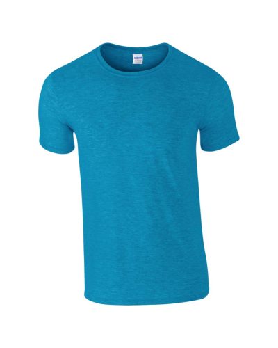Gildan GI64000 unisex kereknyakú rövid ujjú póló - antique sapphire szín