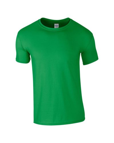 Gildan GI64000 unisex kereknyakú rövid ujjú póló - irish green szín