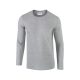 Gildan GI64400 hosszú ujjú unisex póló - rs sport grey szín