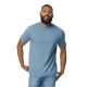 Gildan GI65000 unisex rövid ujjú póló - stone blue szín