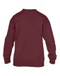 Gildan GIB18000 kevertszálú gyerek pulóver - maroon szín