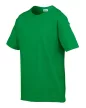 Gildan GIB64000 rövid ujjú pamut gyerek póló - irish green szín