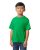 Gildan GIB65000 rövid ujjú pamut gyerek póló - irish green szín